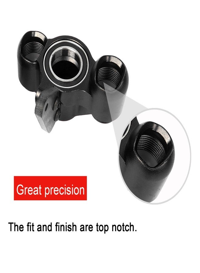 MOSHNOLY Aluminum Front Steering Knuckles Blocks for ARRMA 6S 1/8 Kraton Notorious Outcast 1/7 4WD BLX, RC Caster Blocks C-Hubs w/Big Bearings Upgrades Part, Hub Carriers Stub Axle Replace AR330505 - Image 2